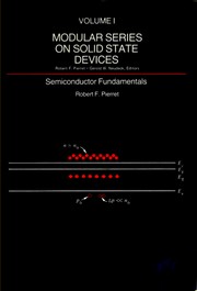Cover of: Semiconductor fundamentals by Robert F. Pierret