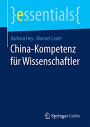 Cover of: China-Kompetenz für Wissenschaftler