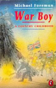 Cover of: War Boy by Michael Foreman