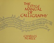 Cover of: The little manual of calligraphy