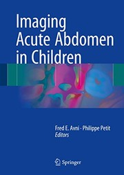 Cover of: Imaging Acute Abdomen in Children