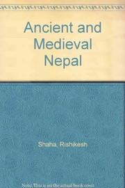 Cover of: Ancient and Medieval Nepal