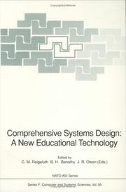 Cover of: Comprehensive systems design: a new educational technology