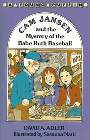 Cover of: Cam Jansen and the Mystery of the Babe Ruth Baseball (Cam Jansen)