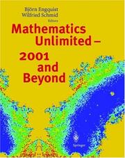 Mathematics unlimited : 2001 and beyond