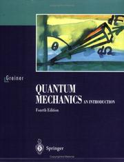 Quantenmechanik by Walter Greiner, Berndt Müller