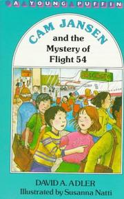 Cover of: Cam Jansen and the mystery of Flight 54 by David A. Adler