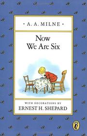 Cover of: Now we are six