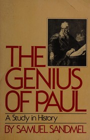 Cover of: The genius of Paul: a study in history