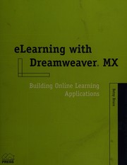 Cover of: eLearning with Dreamweaver MX: building online learning applications