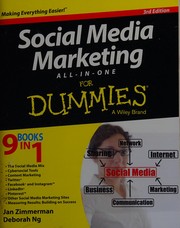Cover of: Social media marketing all-in-one for dummies by Jan Zimmerman