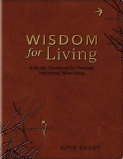 Cover of: Wisdom for Living