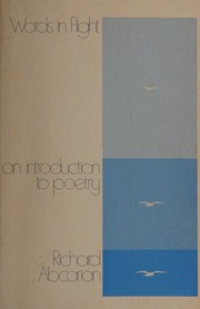 Cover of: Words in flight: an introduction to poetry.