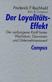 Cover of: Der Loyalitäts- Effekt.