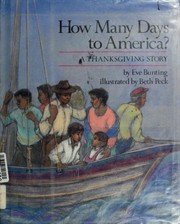 Cover of: How many days to America?: a Thanksgiving story