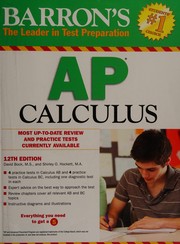 Barron's AP calculus by David Bock