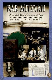 Cover of: Bar Mitzvah by Eric A. Kimmel
