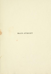 Cover of: Main-street
