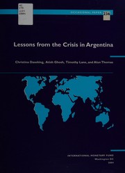 Lessons from the crisis in Argentina by Christina Daseking