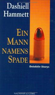 Cover of: Ein Mann namens Spade.