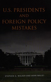 Cover of: U.S. presidents and foreign policy mistakes