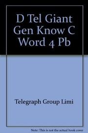 Cover of: D Tel Giant Gen Know C Word 4 Pb
