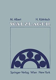 Cover of: Wälzlager: Theorie und Praxis