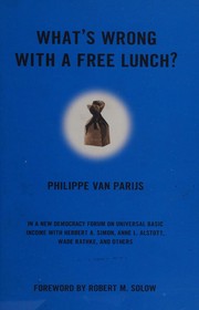 Cover of: What's wrong with a free lunch?