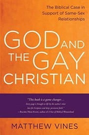 God and the gay Christian by Matthew Vines