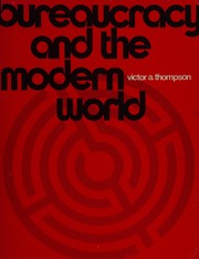 Cover of: Bureaucracy and the modern world