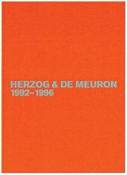 Cover of: Herzog & de Meuron 1992-1996 by Gerhard Mack