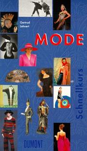Cover of: DuMont Schnellkurs Mode.