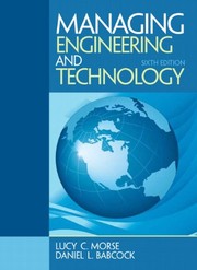 Managing engineering and technology by Lucy C. Morse
