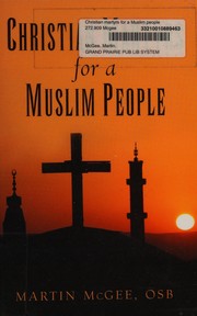 Cover of: Christian martyrs for a Muslim people