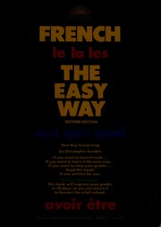 Cover of: French the easy way by Christopher Kendris