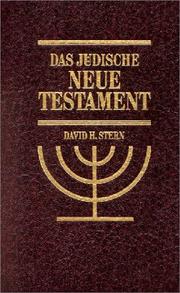 Cover of: Das jüdische Neue Testament.