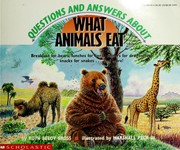 Cover of: Questions and Answers About What Animals Eat by Ruth Belov Gross