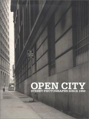 Cover of: Open City: Street Photographs since 1950
