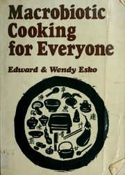 Cover of: Macrobiotic Cooking for Everyone
