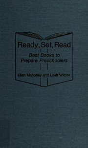 Ready, Set, Read by Mahoney Ellen