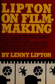 Cover of: Lipton on filmmaking