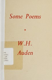 Cover of: Some poems by W. H. Auden