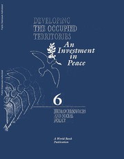 Cover of: Developing the occupied territories: an investment in peace.