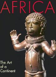 Cover of: Africa: The Art of a Continent (African Art)