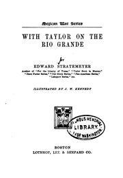 Cover of: With Taylor on the Rio Grande