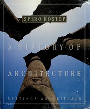 Cover of: History of architecture by Spiro Kostof