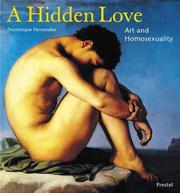 Cover of: A hidden love: art and homosexuality