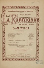 Cover of: La Korrigane: ballet fantastique en deux actes