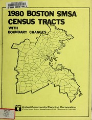 1980 Boston SMSA census tracts with boundary changes