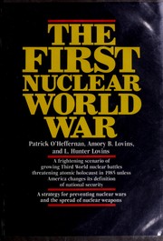 Cover of: The first nuclear world war
